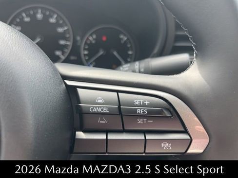 New 2026 MAZDA MAZDA3 s Sport image 10