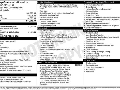 Used 2024 Jeep Compass Latitude w/ Sun and Sound Group AWD/4WD image 11