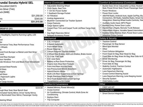 New 2025 Hyundai Sonata SEL image 42