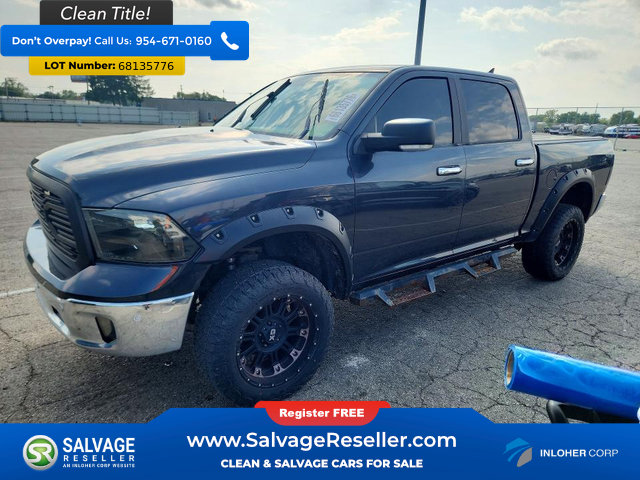 Used 2017 RAM 1500 Big Horn AWD/4WD image 1