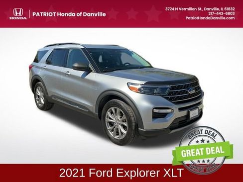 Used 2021 Ford Explorer XLT w/ Equipment Group 202A image 1