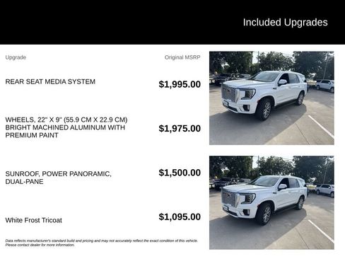 Used 2021 GMC Yukon Denali AWD/4WD image 5