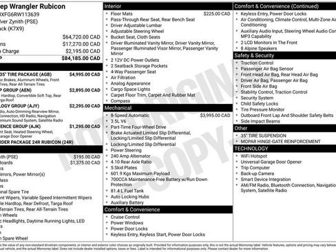 Used 2024 Jeep Wrangler Rubicon w/ XTREMEE 35" Tire Package image 2