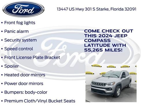 Used 2024 Jeep Compass Latitude image 30