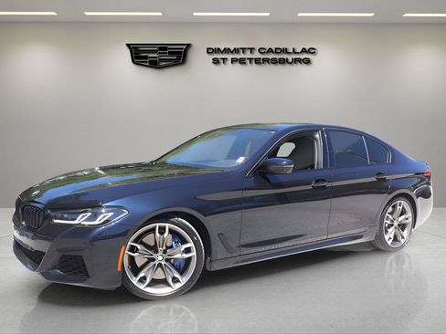 Used 2022 BMW M550i xDrive w/ Executive Package AWD/4WD image 1