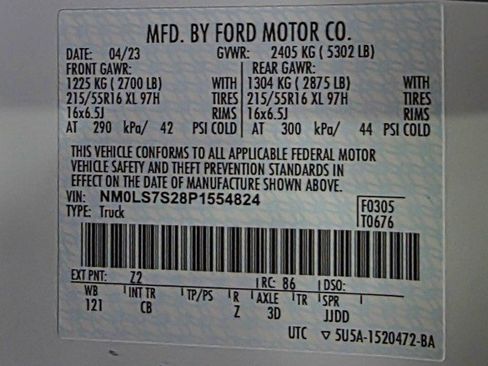 Used 2023 Ford Transit Connect XL FWD image 37