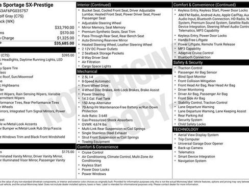 Certified 2023 Kia Sportage SX FWD image 7