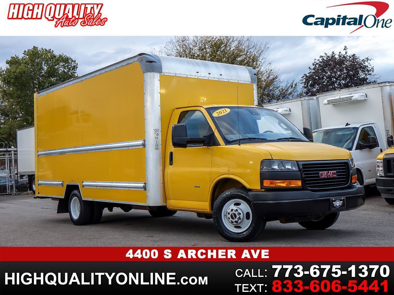 Used 2021 GMC Savana 3500 Extended w/ Power Convenience Package RWD image 1