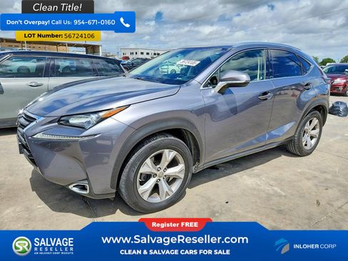 Used 2017 Lexus NX 200t FWD w/ Premium Package image 1