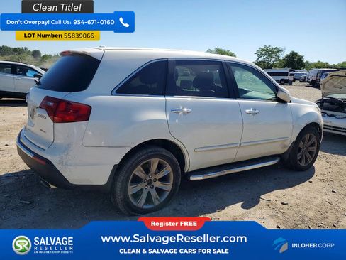 Used 2011 Acura MDX w/ Advance Package AWD/4WD image 4