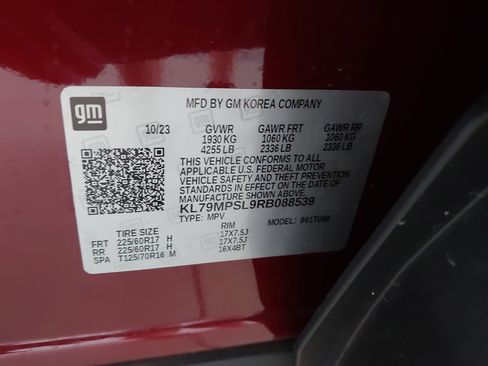 Used 2024 Chevrolet TrailBlazer LT w/ Driver Confidence Package image 34