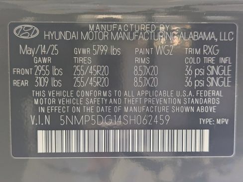 Used 2025 Hyundai Santa Fe Calligraphy AWD/4WD image 30