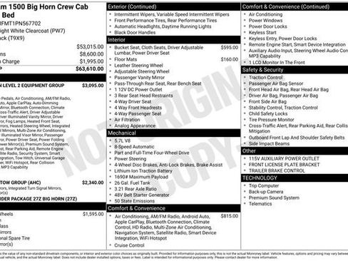 Certified 2023 RAM 1500 Big Horn AWD/4WD image 3