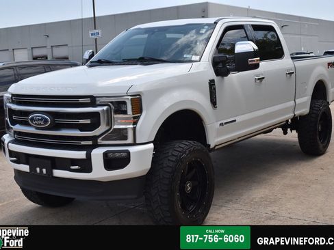 Used 2021 Ford F250 Platinum w/ FX4 Off-Road Package AWD/4WD image 1