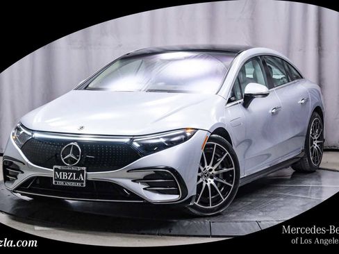 Certified 2022 Mercedes-Benz EQS 450+ Sedan w/ Exclusive Trim Package image 1