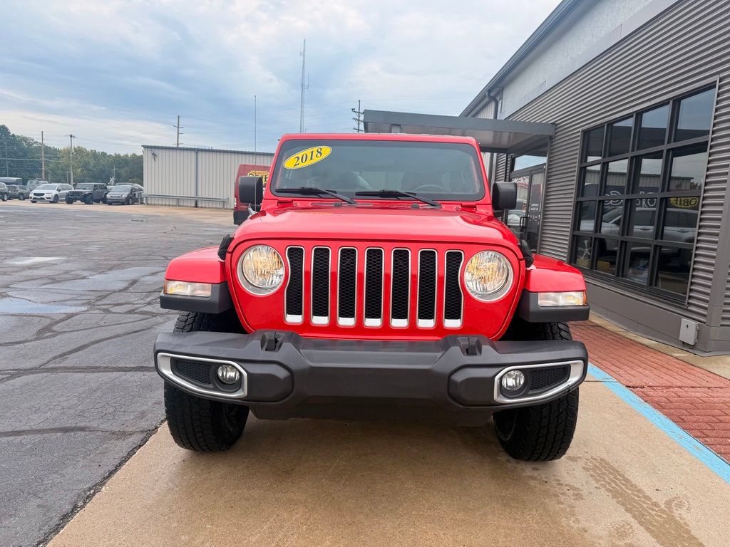 Used 2018 Jeep Wrangler Unlimited Sahara AWD/4WD image 2