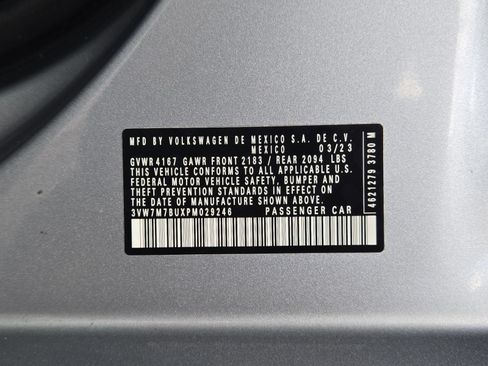 Used 2023 Volkswagen Jetta SE FWD image 31