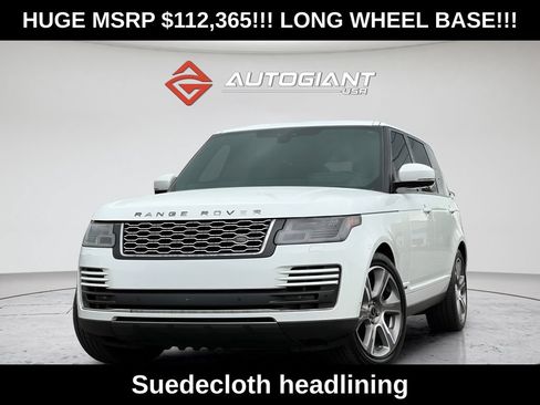 Used 2019 Land Rover Range Rover Long Wheelbase Supercharged AWD/4WD image 1