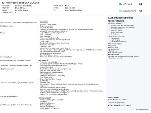 Used 2017 Mercedes-Benz GLA 250 w/ Premium Package image 4