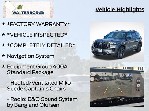 New 2026 Ford Explorer ST w/ Sun And Sound Package image 5