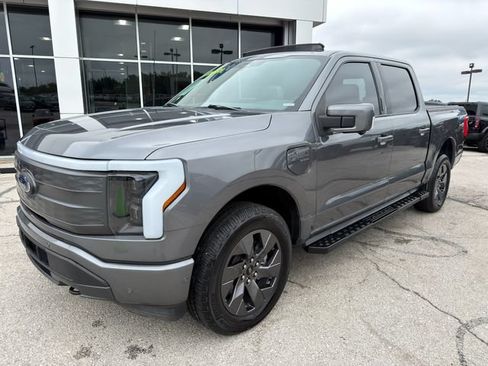 Used 2023 Ford F150 Lightning Lariat w/ Equipment Group 511A High AWD/4WD image 3