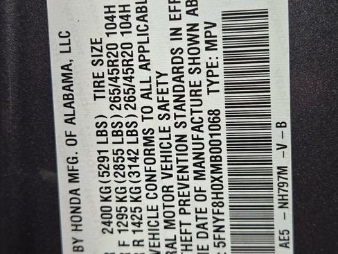 Certified 2021 Honda Passport Elite image 34