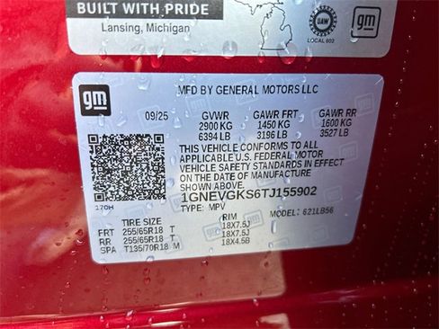 New 2026 Chevrolet Traverse LT w/ Driver Confidence Package image 33