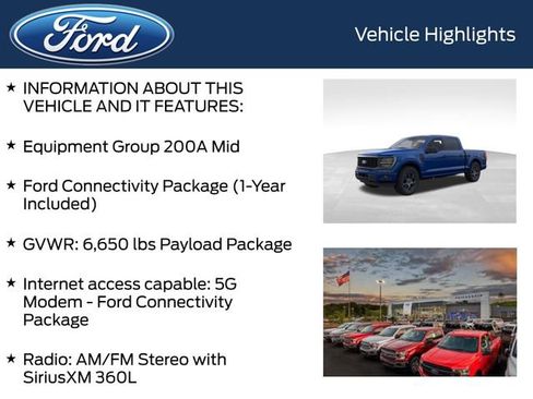 New 2026 Ford F150 STX w/ Equipment Group 200A AWD/4WD image 4