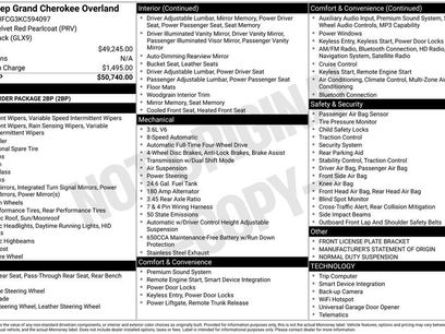 Used 2019 Jeep Grand Cherokee Overland