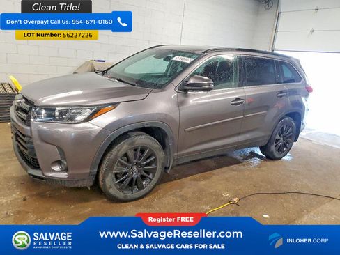 Used 2019 Toyota Highlander SE AWD/4WD image 1