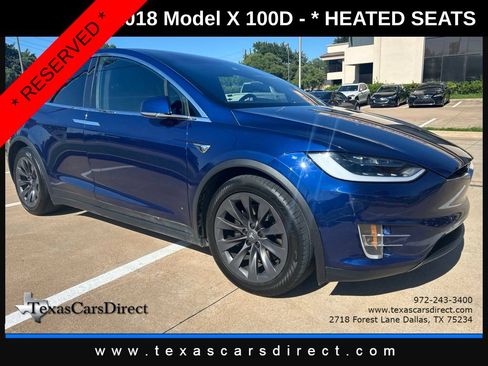 Used 2018 Tesla Model X 100D AWD/4WD image 5