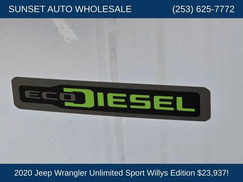Used 2020 Jeep Wrangler Unlimited Sport AWD/4WD image 27