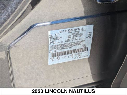 Certified 2023 Lincoln Nautilus Reserve w/ Equipment Group 201A FWD image 28