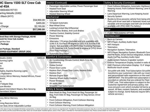 Used 2025 GMC Sierra 1500 SLT RWD image 41