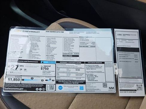 New 2026 Chevrolet Equinox ACTIV FWD image 17
