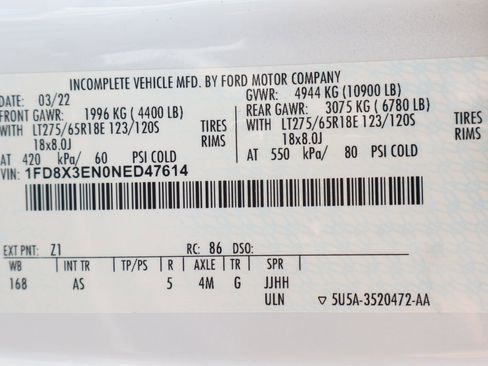 Used 2022 Ford F350 XL w/ Power Equipment Group image 56