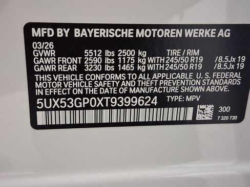 New 2026 BMW X3 xDrive30 w/ Convenience Package image 19