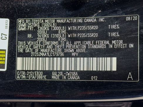 Used 2020 Lexus RX 350 F Sport w/ Accessory Package FWD image 34