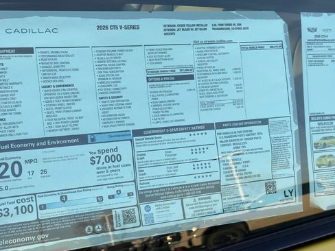 New 2026 Cadillac CT5 V w/ Technology Package image 15