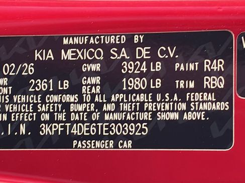 New 2026 Kia K4 FWD image 29