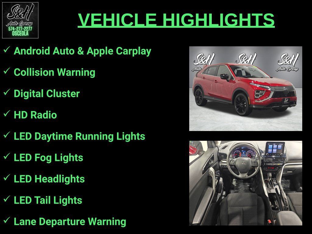Used 2023 Mitsubishi Eclipse Cross LE AWD/4WD image 3