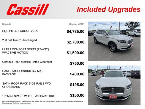 Used 2023 Lincoln Nautilus Reserve w/ Equipment Group 201A AWD/4WD image 33