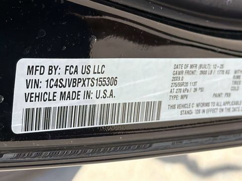 New 2026 Jeep Grand Wagoneer Limited AWD/4WD image 25