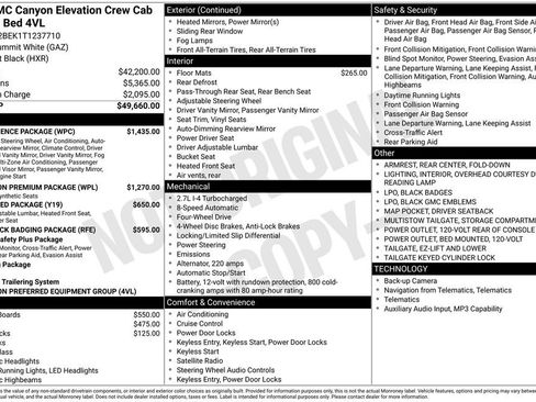 New 2026 GMC Canyon Elevation w/ Convenience Package AWD/4WD image 34