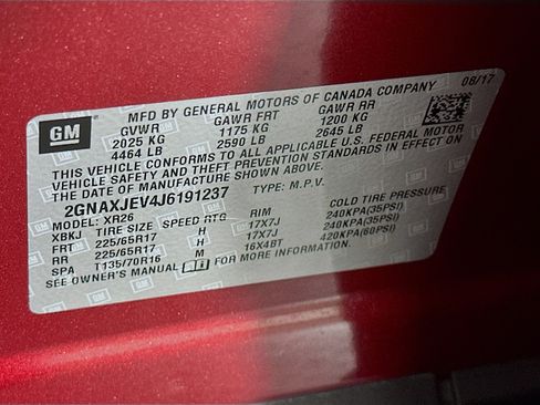 Used 2018 Chevrolet Equinox LT image 12