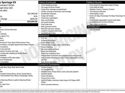 Used 2010 Kia Sportage EX image 6