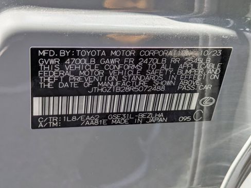 Used 2024 Lexus IS 350 F Sport w/ Memory Package RWD image 16