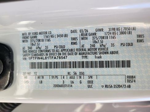 New 2026 Ford F150 Tremor AWD/4WD image 24