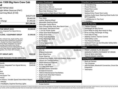 Used 2023 RAM 1500 Big Horn w/ Trailer Tow Group RWD image 17