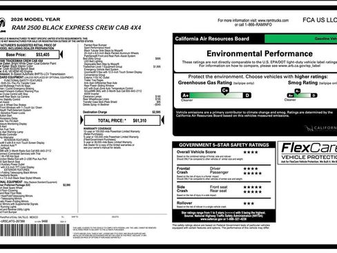New 2026 RAM 2500 Tradesman image 2